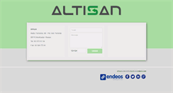 Desktop Screenshot of altisan.com